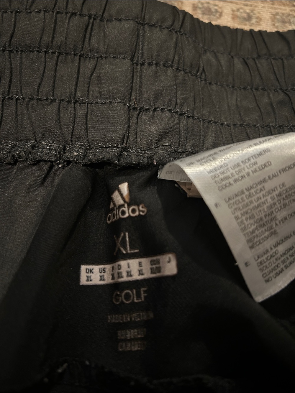 adidas Women’s Black Performance Running Shorts - Picture 2 of 2